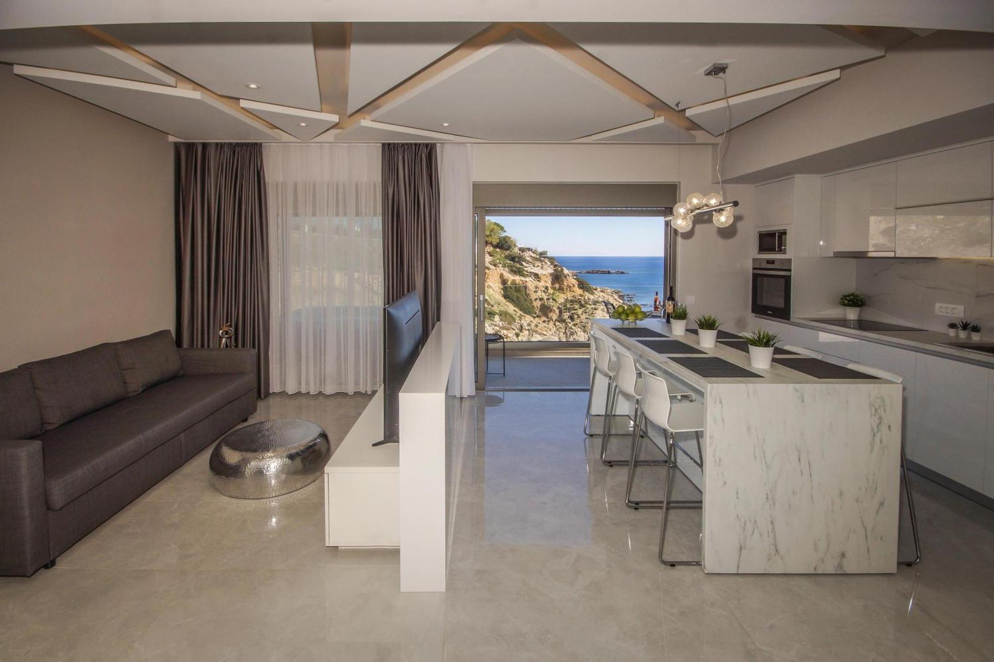 Aquamarine Luxury Suites Архангелос Экстерьер фото