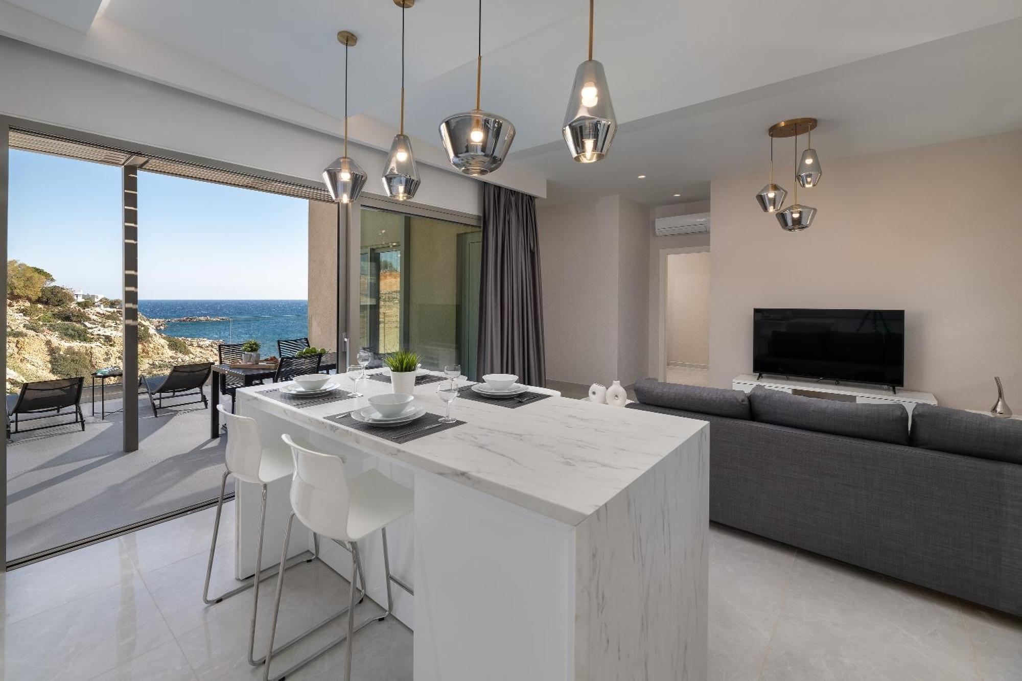Aquamarine Luxury Suites Архангелос Экстерьер фото